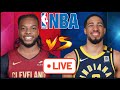 Indiana Pacers at Cleveland Cavaliers NBA Live Play by Play Scoreboard / Interga