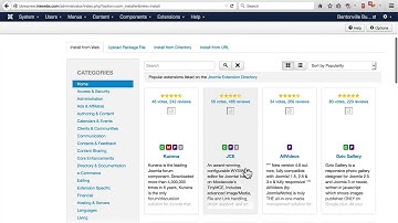 Migrate Joomla 1.5 to 3, Lesson #12: Reinstall Extensions