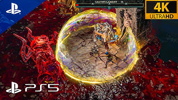 Diablo 4 BETA Exclusive Gameplay Walkthrough FULL GAME (4K 60FPS HDR) No Commentary