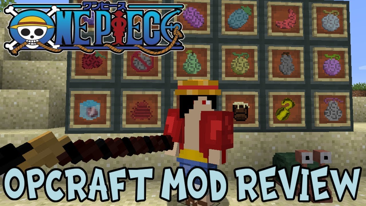 One Piece Craft Mod 1.12.2, 1.10.2 (Devil Fruits, Structures, Entities)  