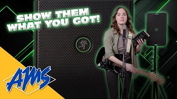 Think outside the box with the new Mackie ShowBox PA Speaker