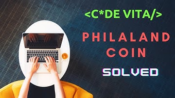 Philaland Coin CodeVita | TCS MockVita 2020 | Algo + Solution