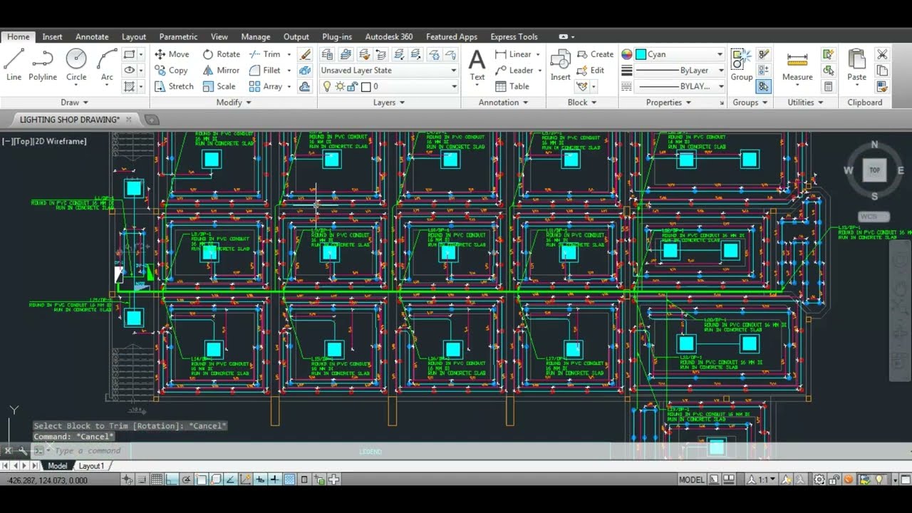 How to Make a Break for Two Lines with a Block