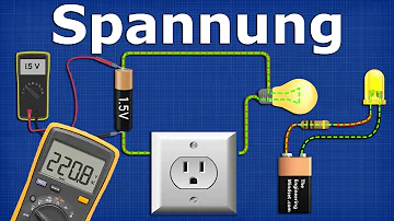 Wie heißt die Spannung einer Batterie?