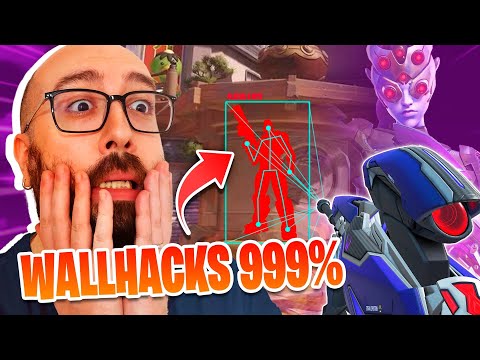 ¡LOS WALLHACKS MÁS DESCARADOS QUE HE VISTO NUNCA! | Angrod Overwatch