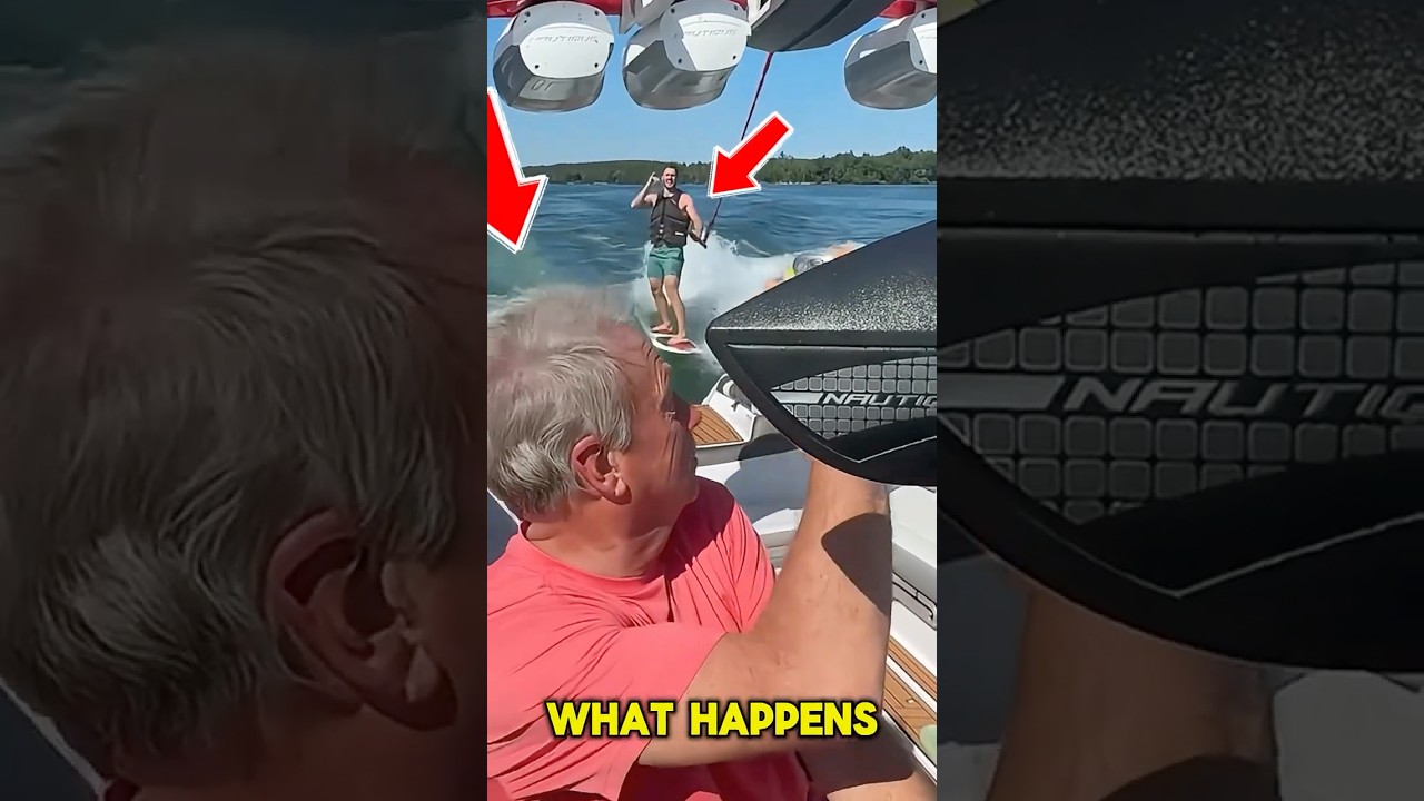 The Boat Drove Itself?! These Guys Fumbled HARD 😂 #WakeboardingFail #BoatGoneWild #Shorts