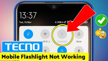 Flashlight Not Working - Techno Mobile - Techno Mobile Ki Flashlight Kaise Thik Karen