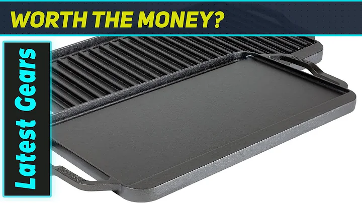 Lodge Cast Iron Reversible Grill/Griddle – Best for Stovetop Grilling