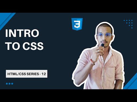 CSS Tutorial | CSS Introduction | HTML CSS Tutorial #12