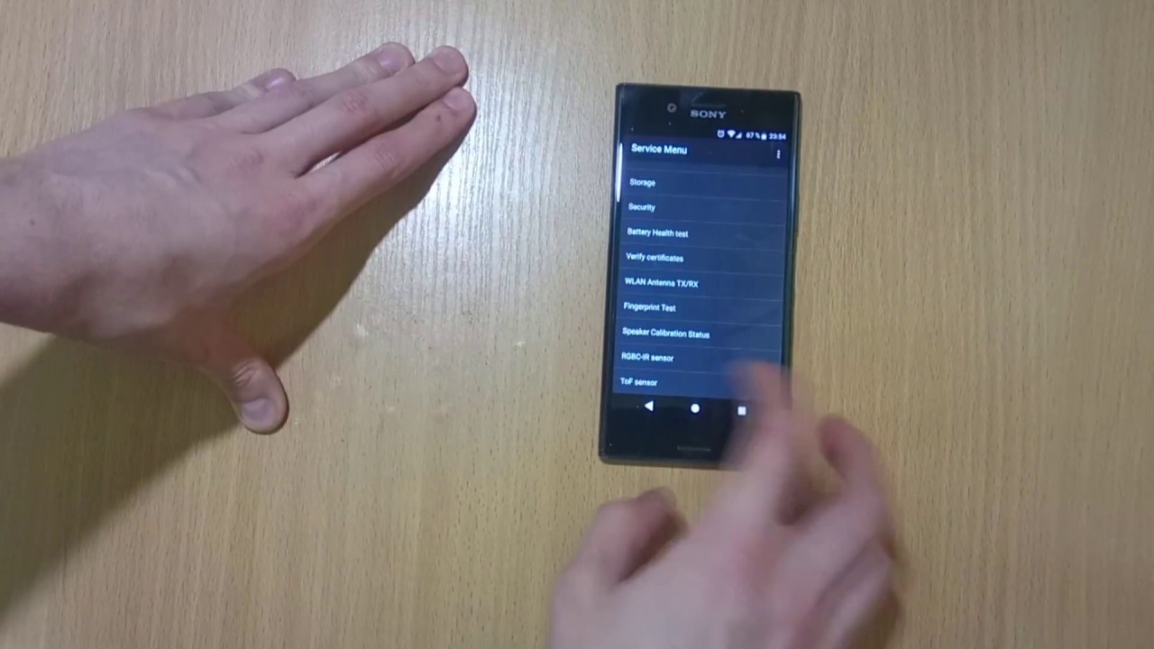 Update Обновление для Sony Xperia XZ Premium. RGBC-IR и ToF сенсоры заработали.