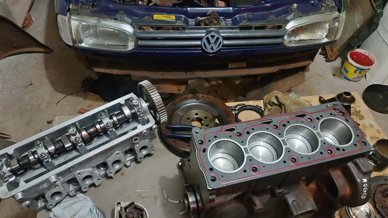 MEU GOL AT 1.0 Mi 8V FICOU PRONTO DEPOIS DA RETÍFICA, MOTOR FICOU ZERADO! RESULTADO DO FUNCIONAMENTO