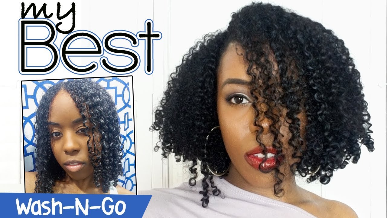Best Wash N Go On 3c 4a Natural Hair Ft Melanin Haircare Youtube