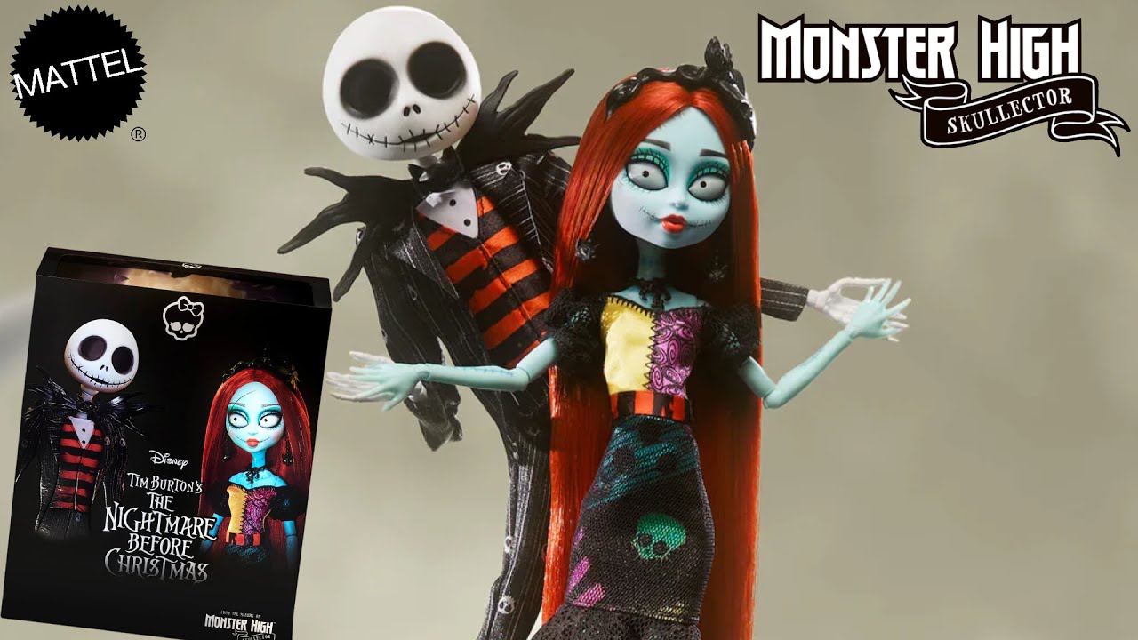 El Extraño Mundo de Jack & Monster High | Jack Skellington & Sally ...