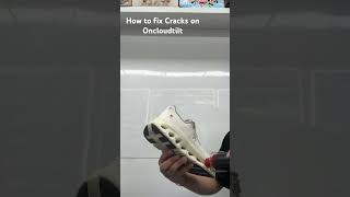 Hi guys. This is how to fix cracks outsole oncloudtilt.