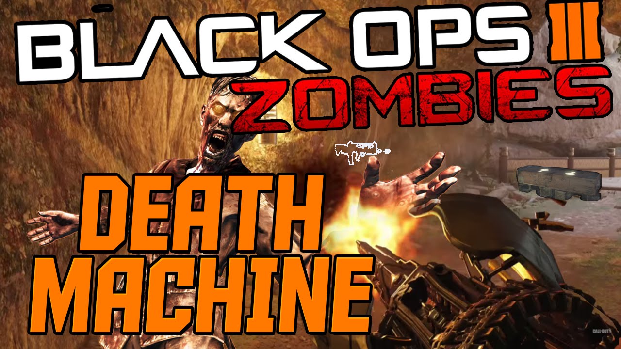 BLACK OPS 3 ZOMBIES DEATH MACHINE Death Machine Powerup YouTube