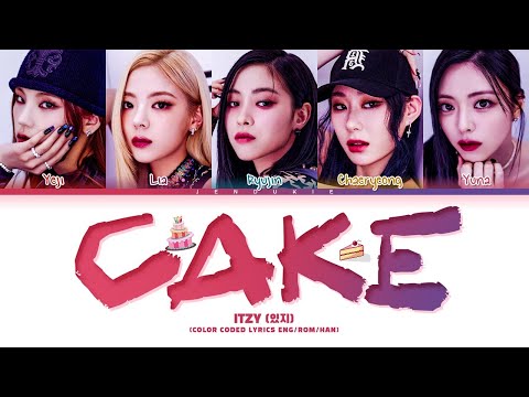 ITZY CAKE Lyrics 있지 CAKE 가사 Color Coded Lyrics 