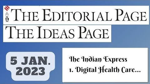 5th  January 2023 | Gargi Classes The Indian Express Editorials & Idea Analysis | By R.K. Lata