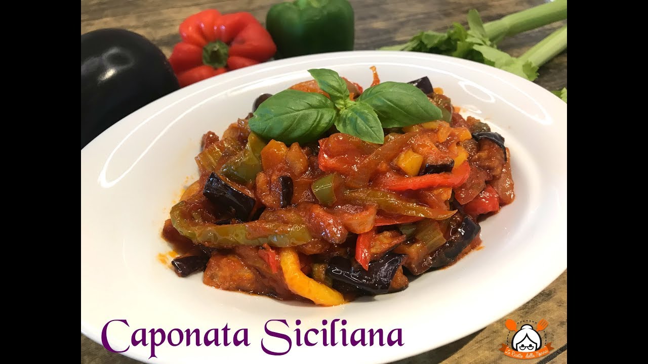 LA RICETTA PERFETTA DELLA CAPONATA SICILIANA: UN CONTORNO CHE PARLA DA SE!