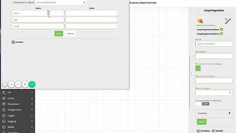 FlowWright   How to work with business objects within a process