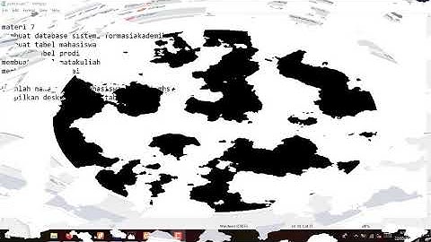 dbms pertemuan 7 database sistem informasi akademik