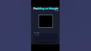 Padding VS Margin🔥#shorts #html #css #javascript #coding #programming  #webdevelopment #cssanimation