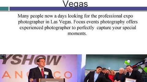 Get Perfect Expo & Trade Show Photography in Las Vegas