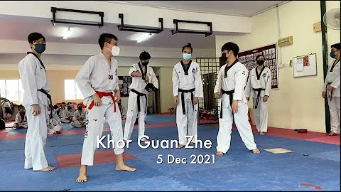 Khor Guan Zhe, Black Belt Power Test