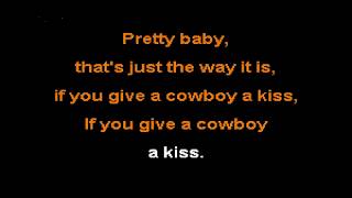 Cody Johnson - Give a Cowboy a Kiss (Karaoke)
