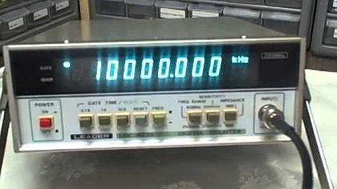 LDC 823S unit 5 frequency counter