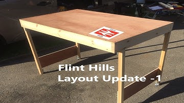 Flint Hills Model Railway , Phase 1  & 2  of the build plus DCC and Automation overview
