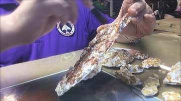 Painting plaster rocks