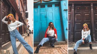 MY FIRST OUTDOOR PHOTOSHOOT| BHAKTAPUR | 2020| SUSHMA THAPA