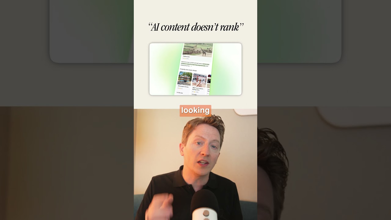 Google Doesn't Care If You Use AI