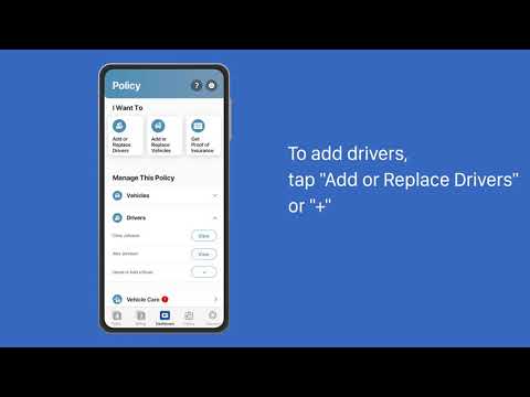 How To Add Or View Drivers - GEICO Insurance