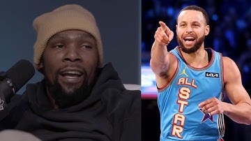 Kevin Durant blames Steph Curry for ruining the All Star Game