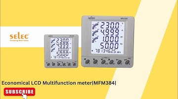 Selec-Multifunction Meter |MFM-384 |Connection |Programming | MODBUS |