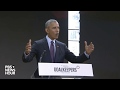 WATCH: Obama delivers speech and holds Q&A at Gates Foundation