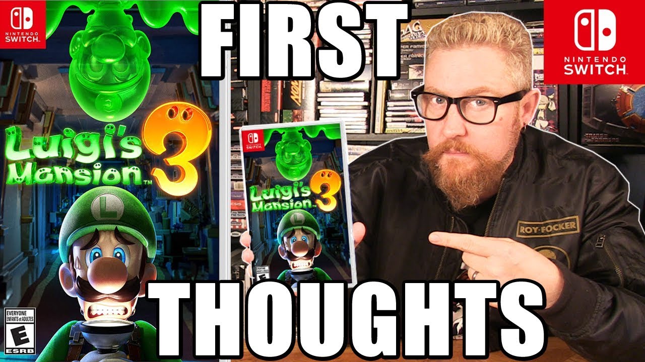 Thumbnail for LUIGI'S MANSION 3 (First Thoughts) - Happy Console Gamer