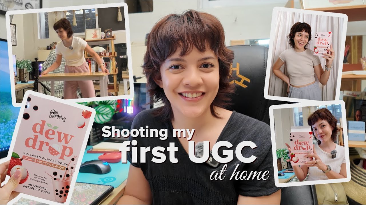 Shooting my first UGC and VLOG!