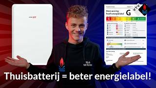 Energielabel verandert: telt jouw thuisbatterij straks mee?