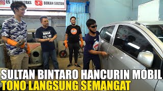 Andre hancurin mobil buat mesin fiat terbaru.. tono bantu rubuhin