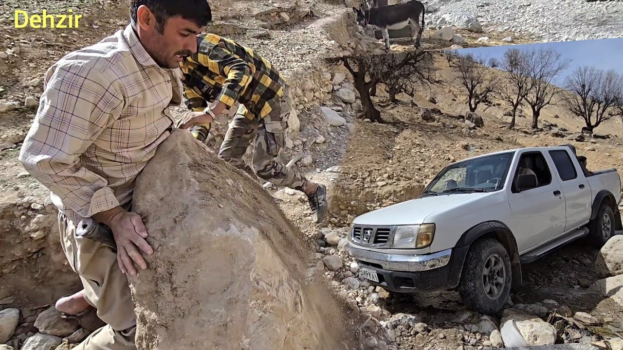 A road made of love: the story of the efforts of Agha Qorboun and his children