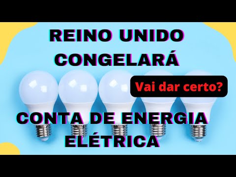 Conta de energia elétrica no Reino Unido será congelada?