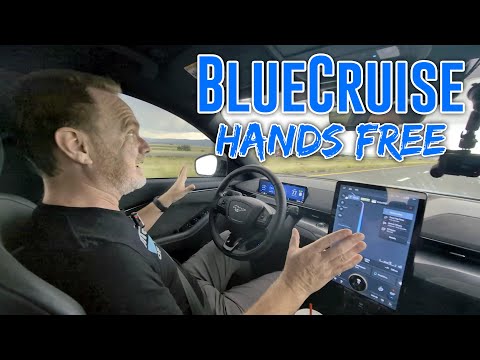 Using Ford BlueCruise - Hands Free Driving!