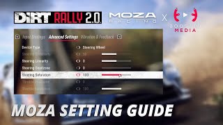 MOZA Wheelbase Setting Guide for DiRT Rally 2.0 screenshot 2
