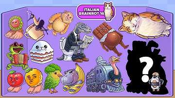 ITALIAN BRAINROT 16: MERGE FELLAS | Update! | Suika Game Gameplay Max Level | Shorts Video Ads