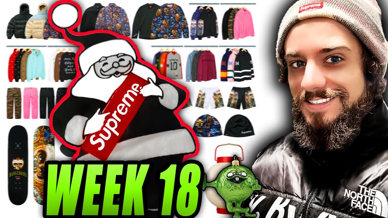 Supreme Christmas Stream 🎄 What You Copping From Week 18?! 🎅