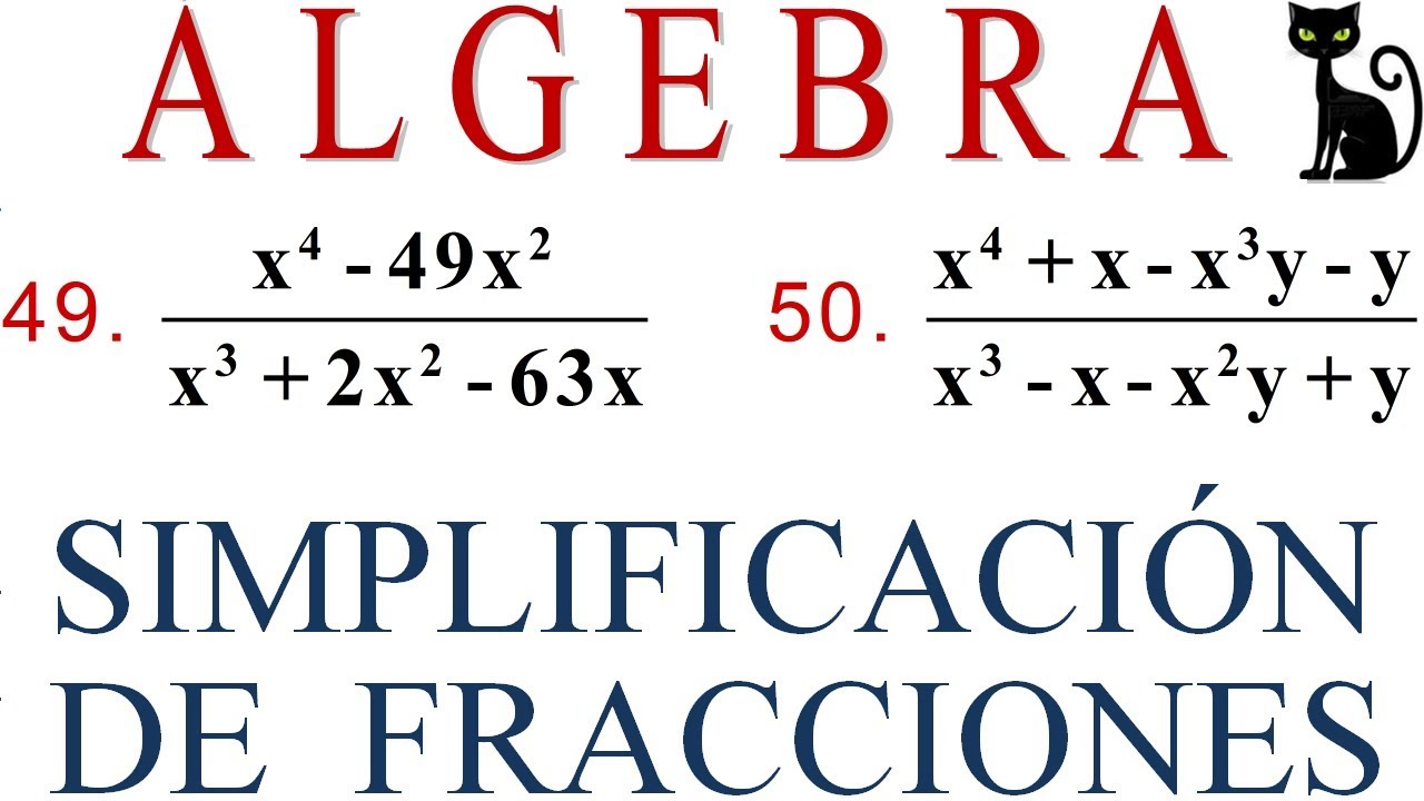 Simplificaci n De Fracciones Con T rmino Polinomiales Baldor 119 49 Y simplificaci-n-de-fracciones-con-t-rmino-polinomiales-baldor-119-49-y