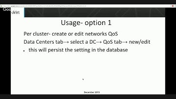 [Deep dive] oVirt-3.6 Host QoS