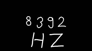 8392 hz